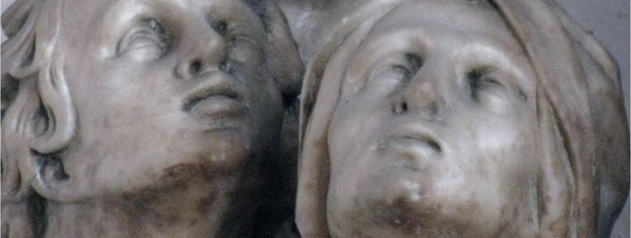 Wie opkijkt naar het kruis zal gered worden © Tillmann, Image
