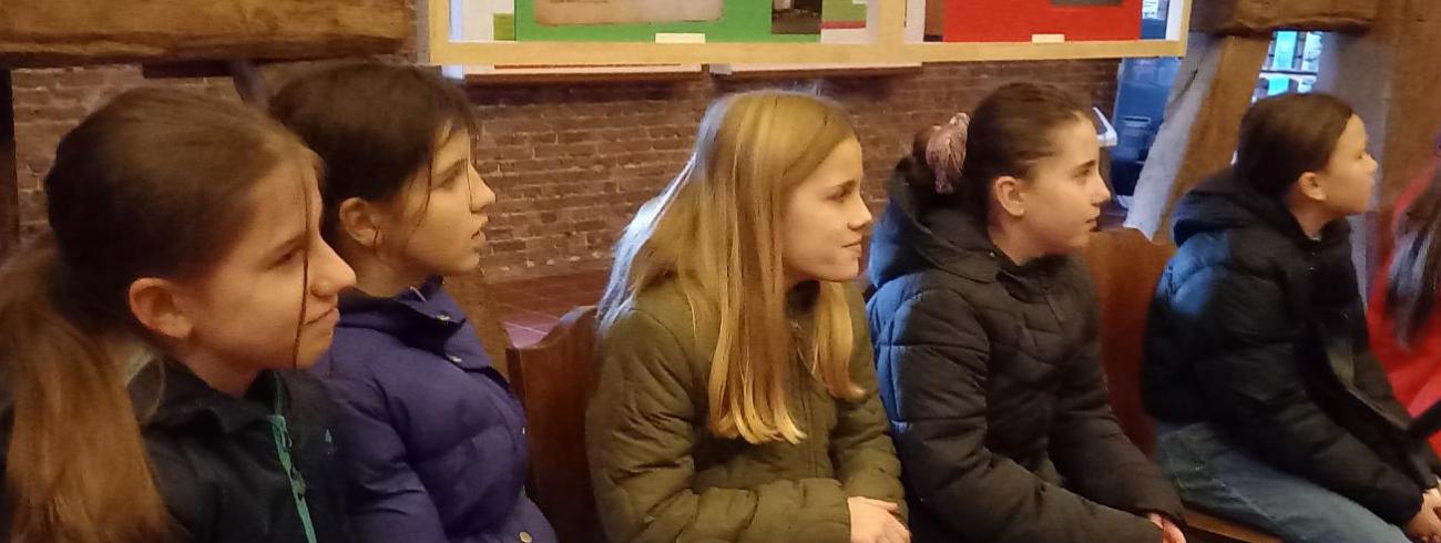 Vormelingen in de abdij 