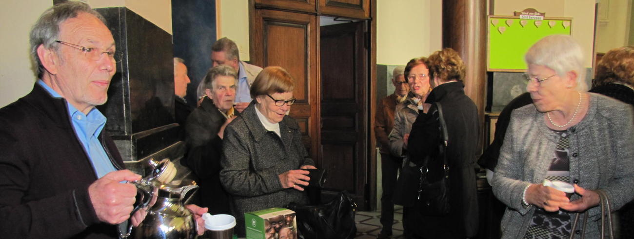 Koffiestop in de Servaaskerk ten voordele van Broederlijk Delen 