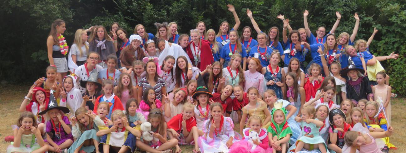 KLJ-meisjes genoten van het kamp in Westerlo 
