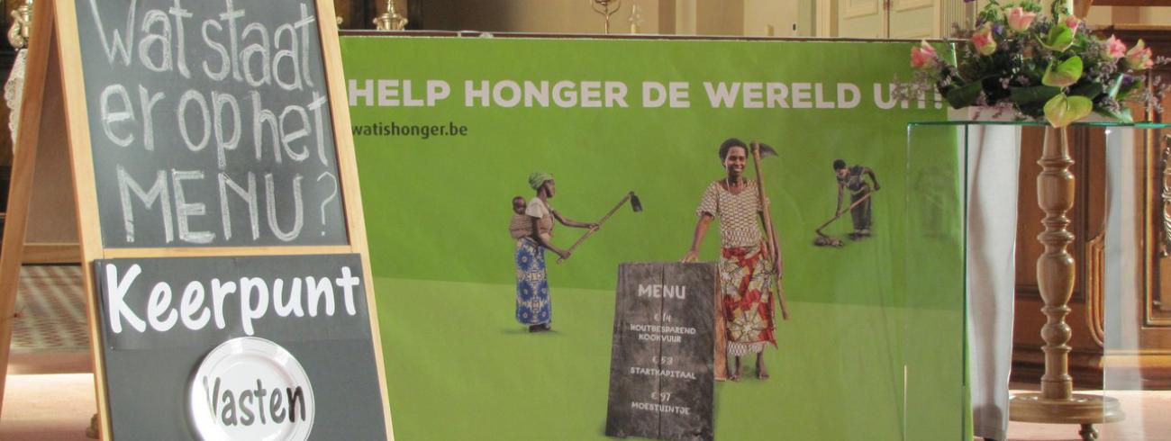 Koffiestop Broederlijk Delen in de Sint-Servaaskerk 