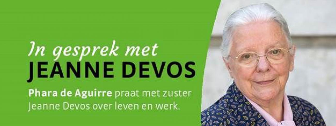 In gesprek met Jeanne Devos , 26 oktober 20 uur in De Meent 