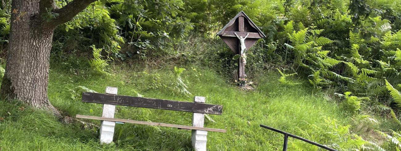 Ook als de weg steil en eenzaam is, Hij blijft ons zichzelf aanbieden, met de gave van heel zijn leven. Voedsel voor de mens onderweg.  © jh