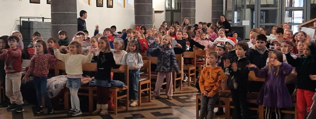 Kerstviering VBS De Bosstraat © Pastorale zone Leuven aan de Dijle