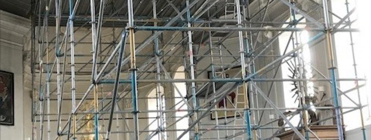 Restauratie kerk Geetbets 
