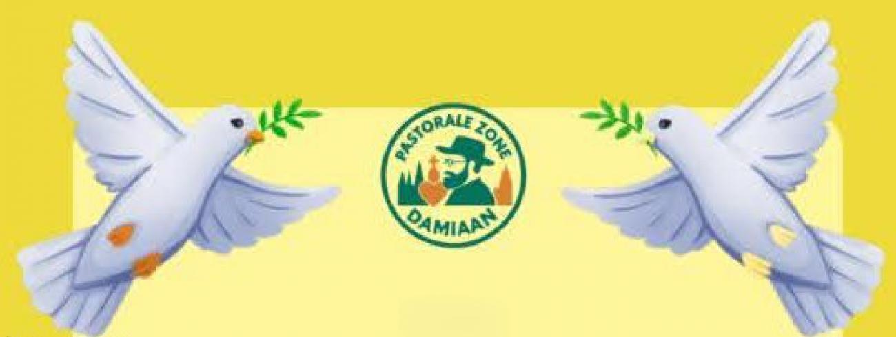 Banner vredesviering 