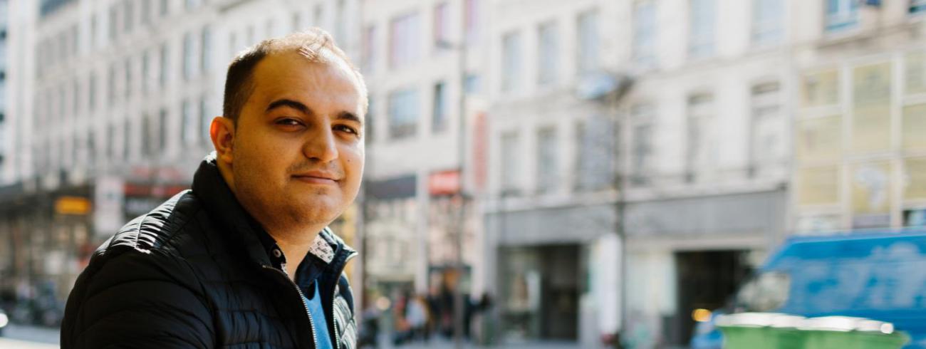 Fatos Syla: 'Moeder Teresan, die net als ik etnisch Albanees is, leert me alles' © Mathias Hannes