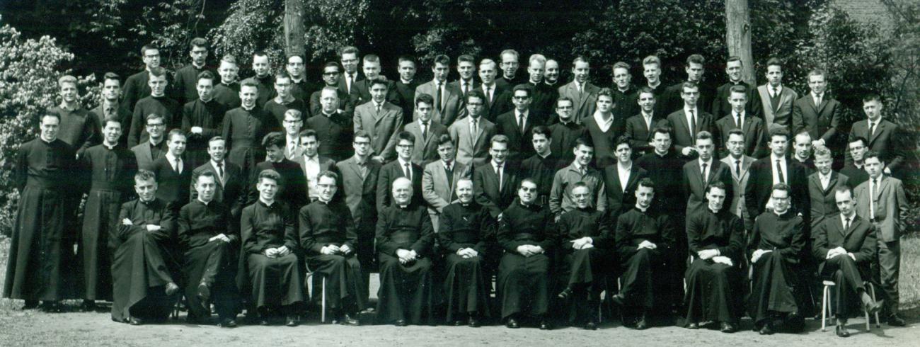 Een groepsfoto van het Collegium pro America Latina uit 1963 © COPAL