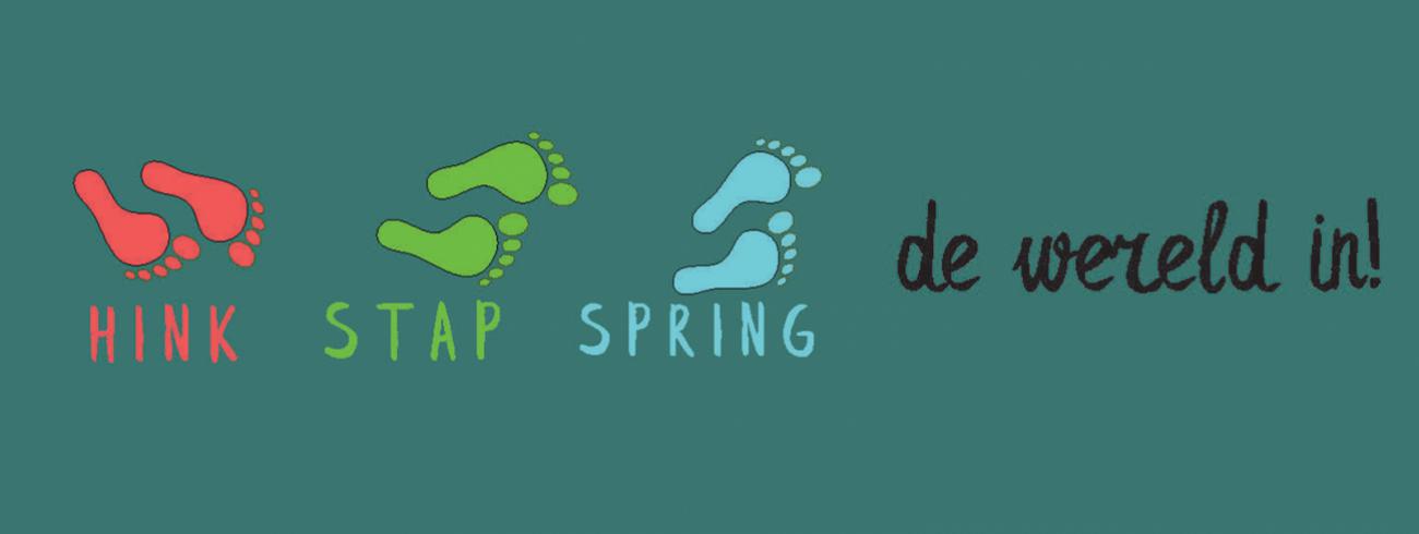 Hink, stap, spring de wereld in 