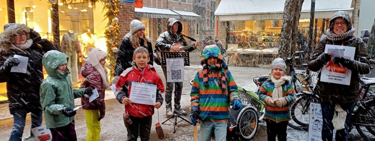 Driekoningenzingen in Leuven centrum © Pastorale zone Leuven aan de Dijle