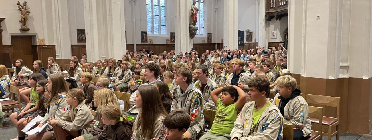 Enthousiaste scouts 