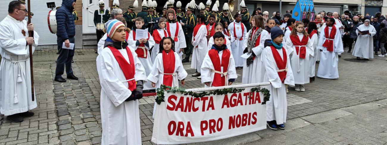 Sint-Agatha-Processie © Kleopas