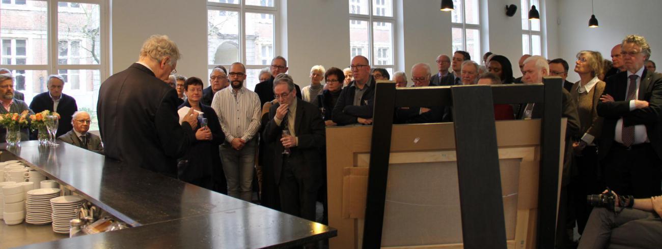 Nieuwjaarsreceptie bisdom Gent medewerkers 2019 © Bisdom Gent, foto: Ellen Eeckhout
