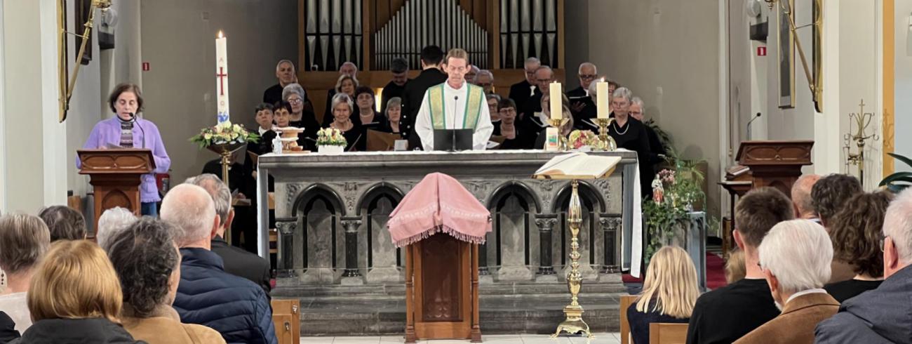 Afscheidsviering pater Dominique © Pastorale zone Leuven aan de Dijle