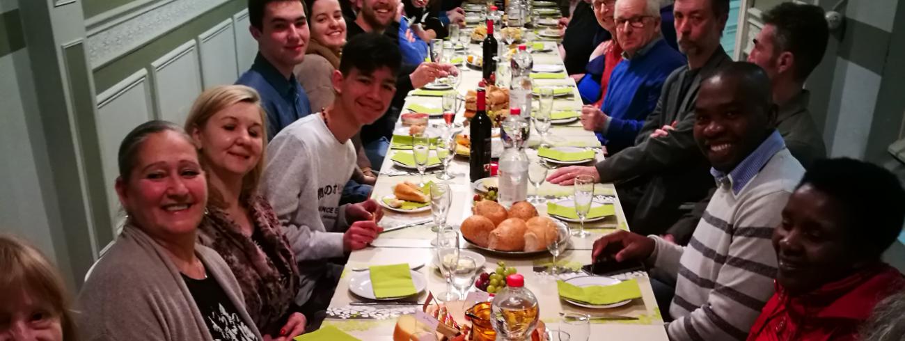 Nieuwjaarsdiner parochie Heilig Hart van Jezus 