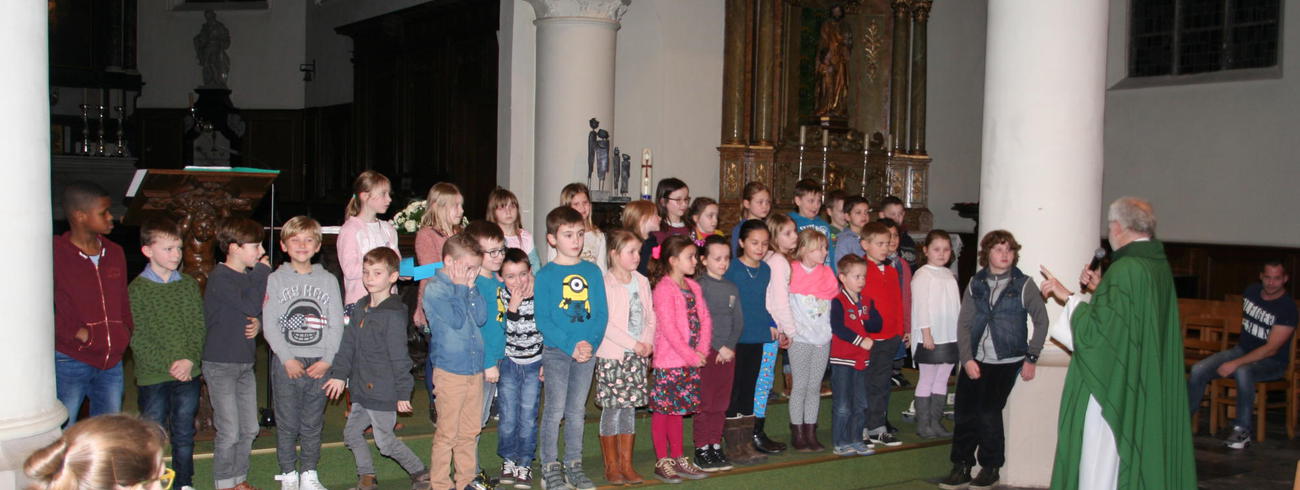 Naamopgave van de eerste communicanten 