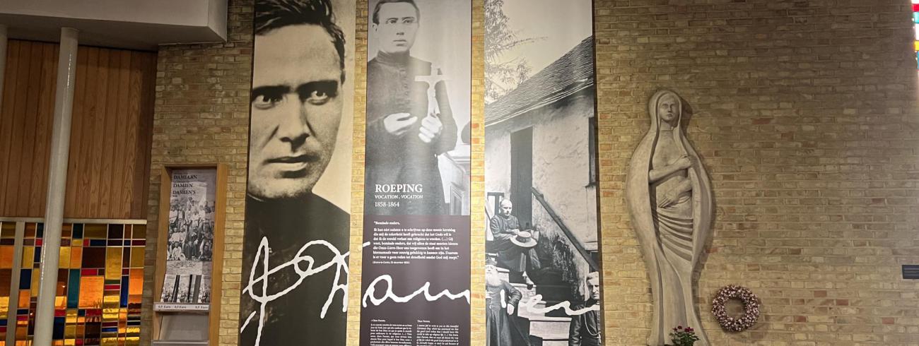 Handtekening pater Damiaan © Chris De Groote