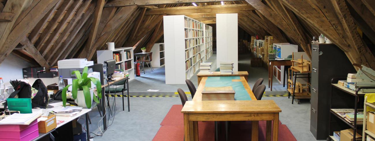 Theologische bibliotheek © Bisdom Gent