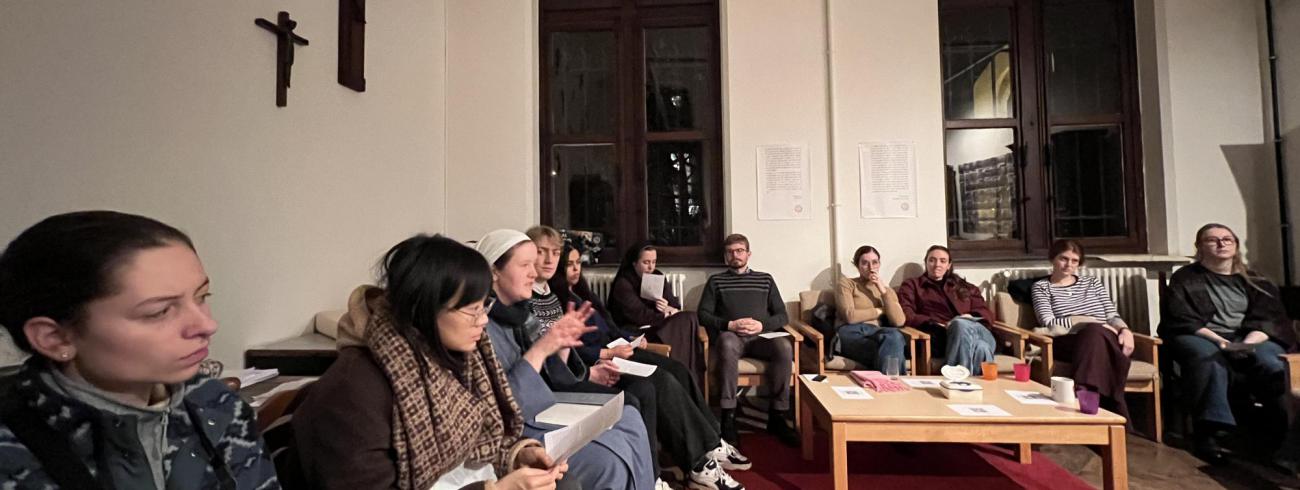 Lezing over Jesaja door zuster Reinhilde © Chris De Groote