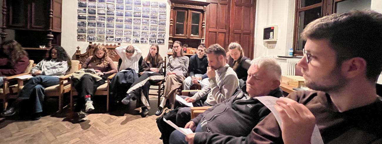 Lezing over Jesaja door zuster Reinhilde © Chris De Groote