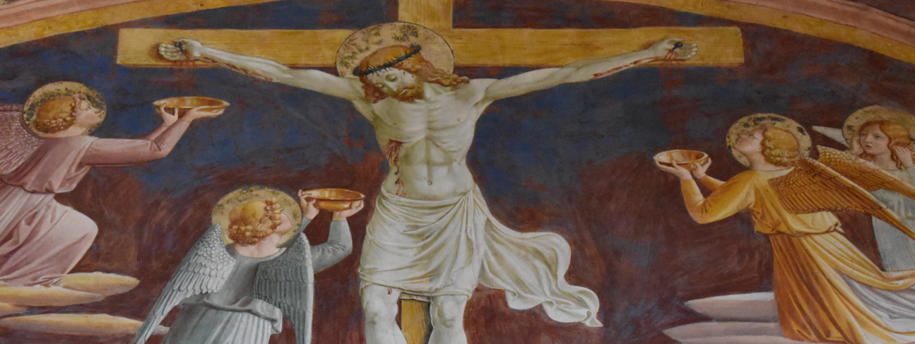 Jezus verheerlijkt aan het kruis © Anton De Preter