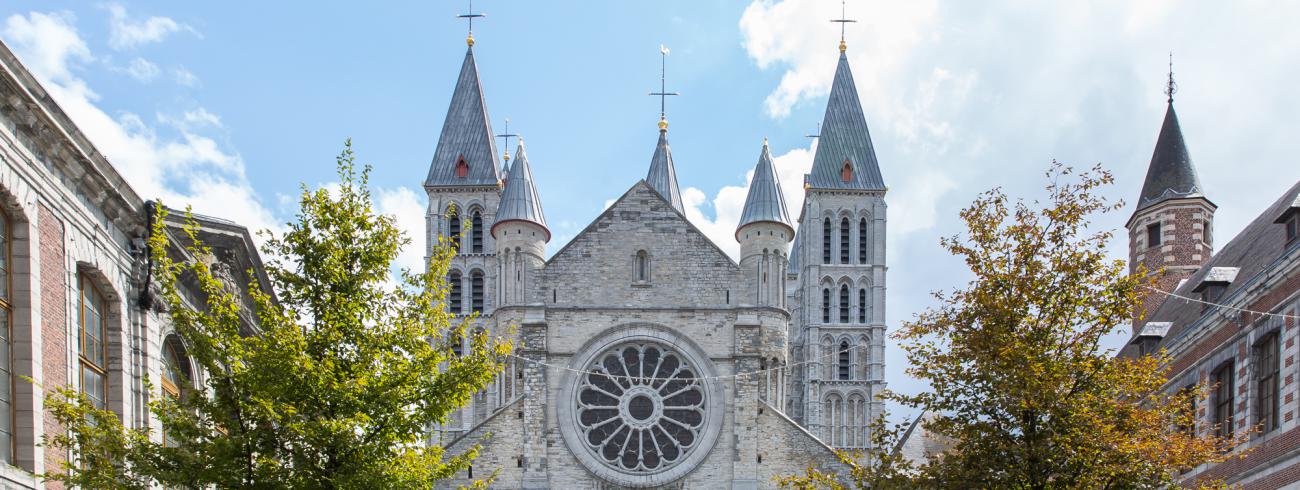 De kathedraal van Doornik is een van de 13 Belgische sites op de lijst van UNESCO Werelderfgoed. © Diana Nieuwold