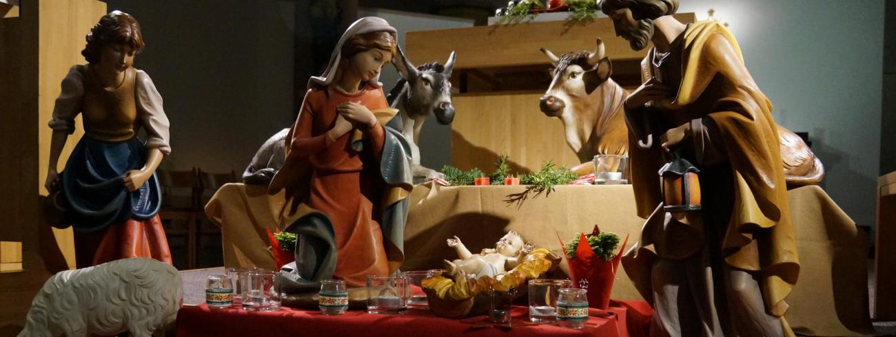 Kerststal kerk Keiem 