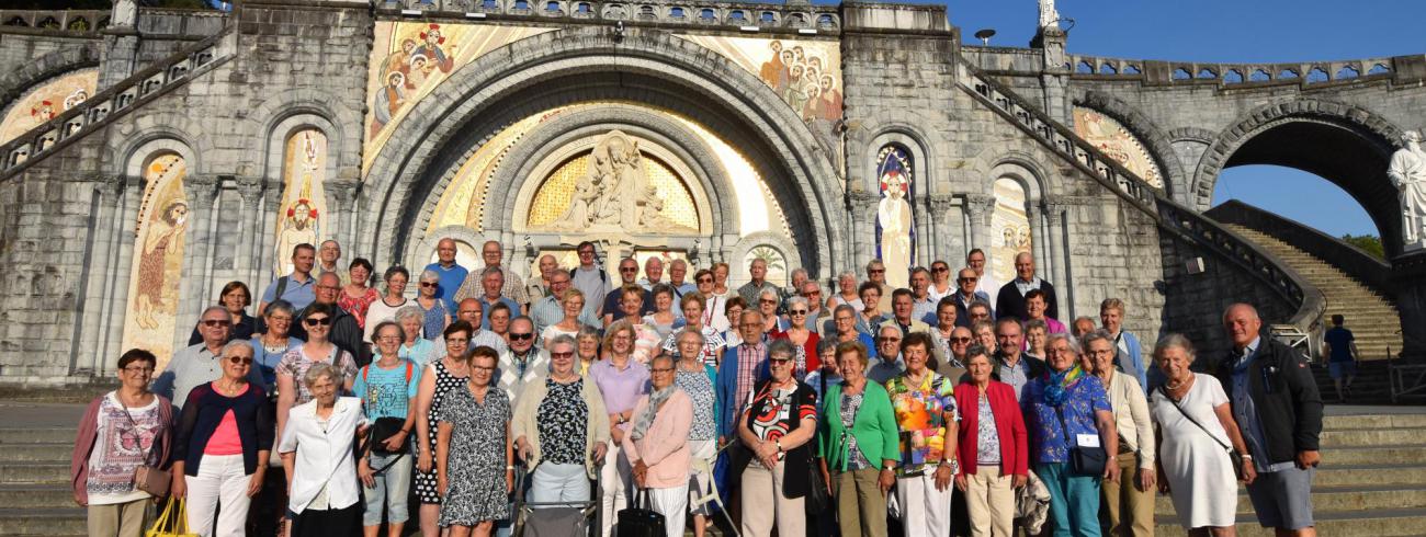 De bedevaarders van de Pastorale Eenheid © RT