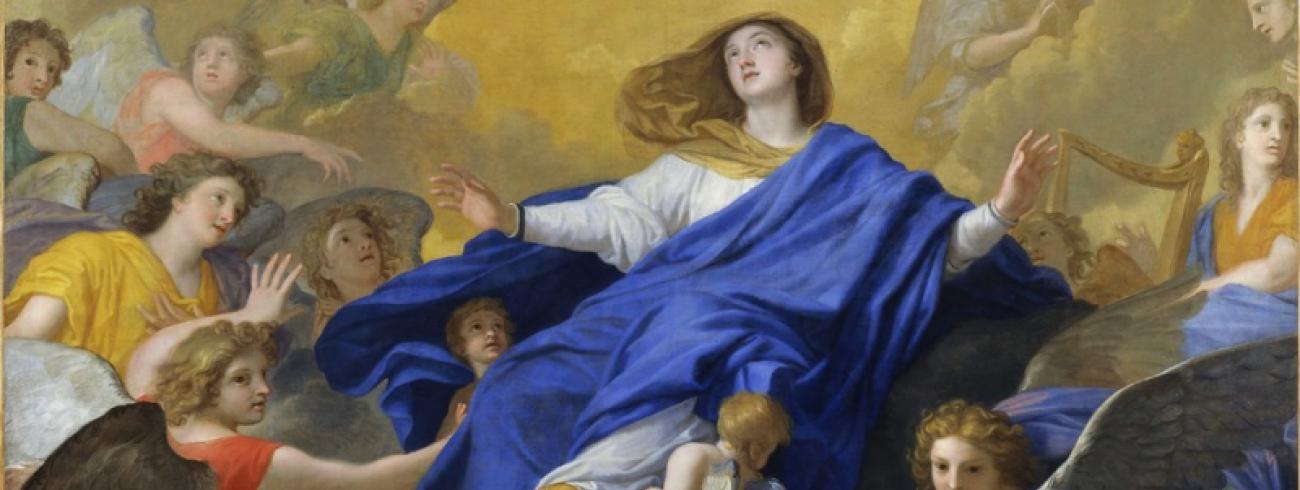Maria Tenhemelopneming - Charles Le Brun © Museum Thomas Henry te Cherbourg - Octeville