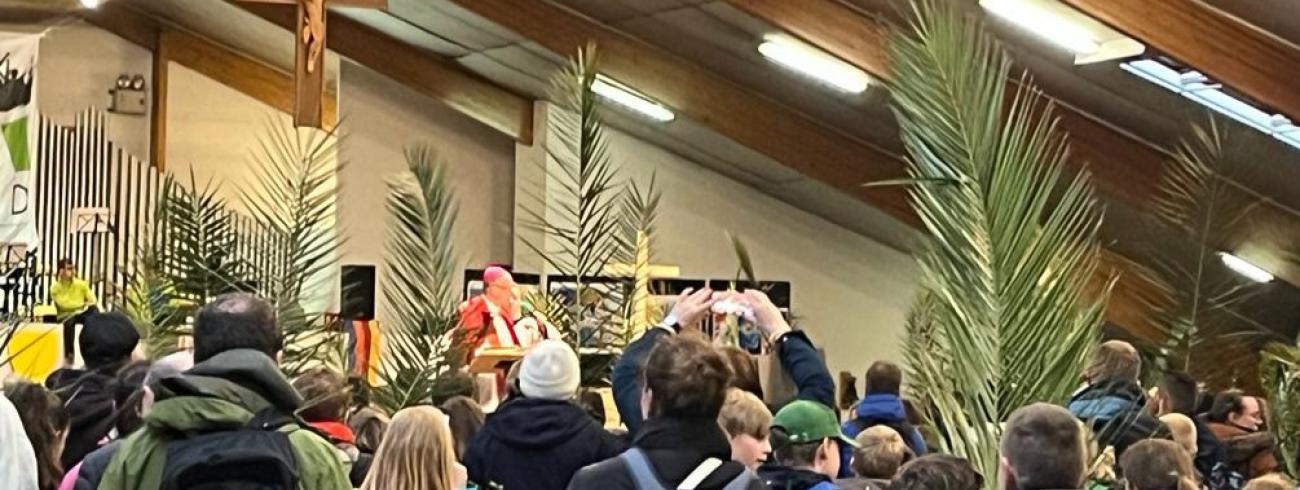Onze vormelingen op Missiodag  