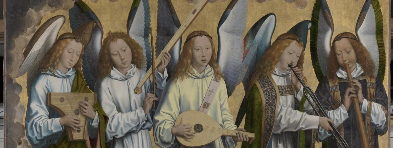 Hans Memlings musicerende engelen komen tot leven in Antwerpen © AMUZ
