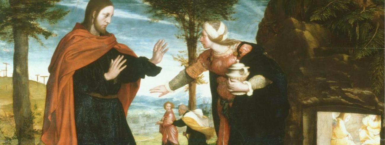 Noli me tangere, Hans Holbein de Jongere (1524). © WikiCommons