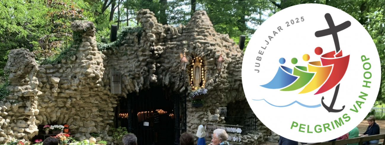 Oostakker-Lourdes Jubileumplek in het bisdom Gent © Bedevaarten Bisdom Gent