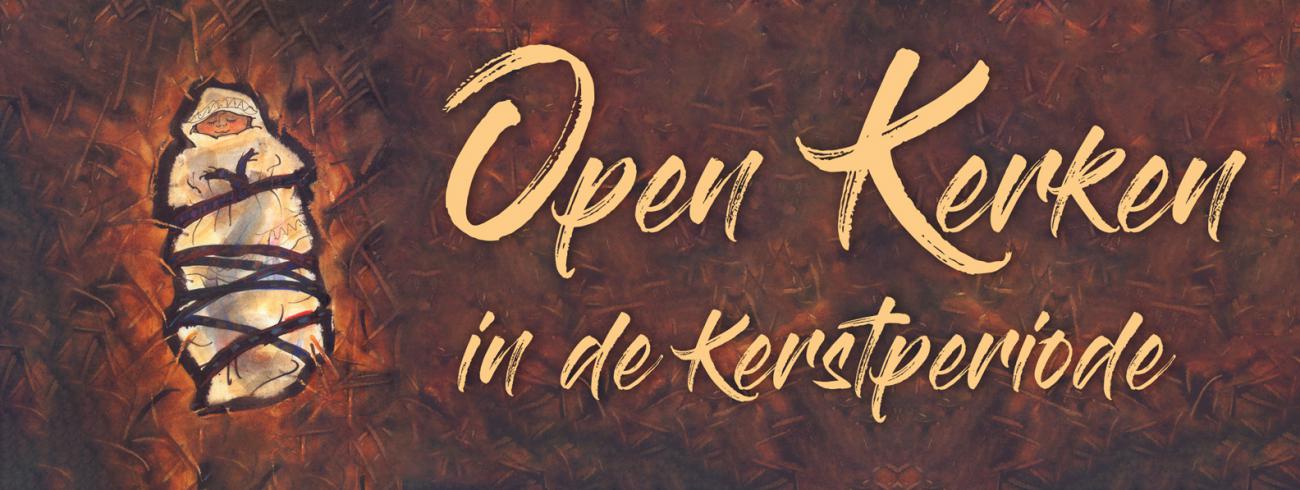 Open kerken in de kerstperiode 