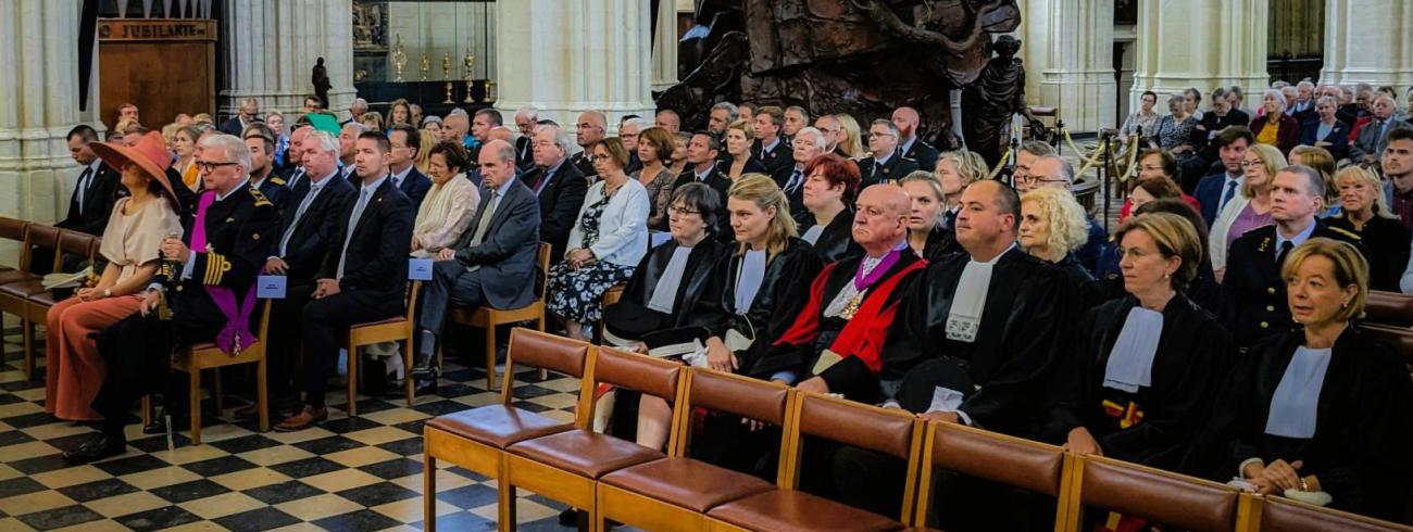 Te Deum in de Sint-Pieterskerk 2023 © Pastorale zone Leuven aan de Dijle