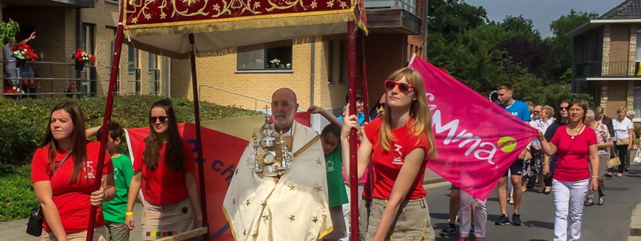 Sacramentsprocessie te Moorsel 2019 