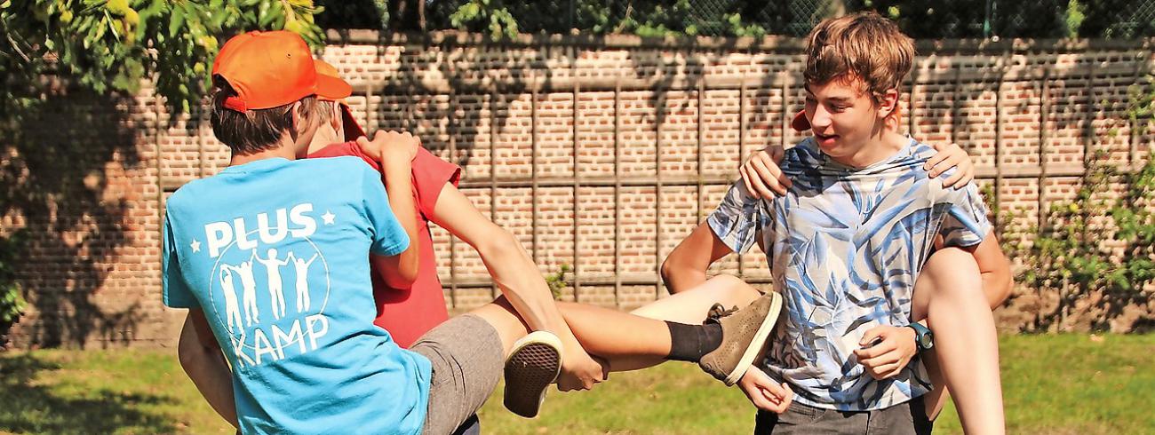 Kinderen en jongeren beleven elk jaar dolle pret op het Pluskamp van IJD.  © IJD Hasselt