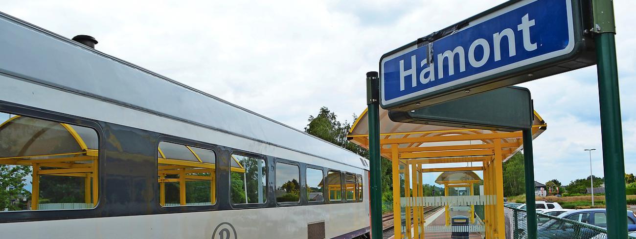 Station Hamont, een voorlopige terminus?  © Erik De Smet