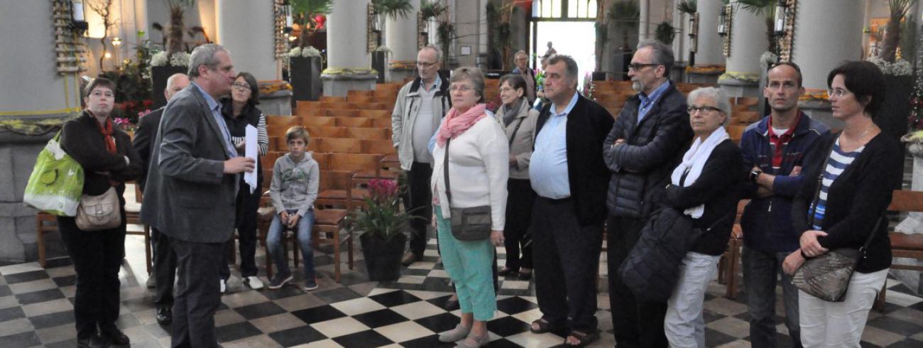 Rondleiding in de kerk © Daniël Duwyn