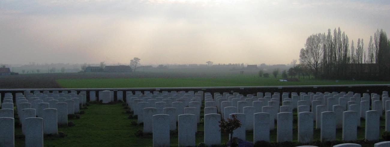 Tyne cot cemetery Ieper 