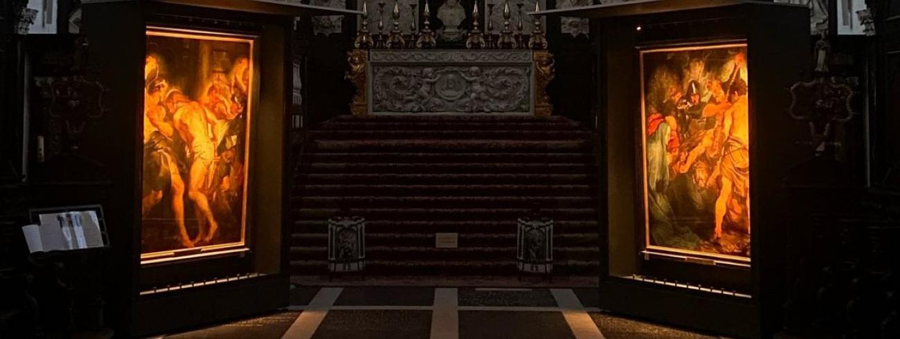 Rubens & Van Dyck by night © Sint-Pauluskerk Antwerpen