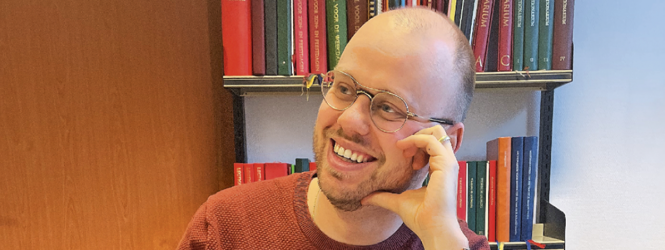 'De schoonheid van de rituelen, de gebeden en de gezangen fascineren mij’, getuigt Jeroen Heiremans. ‘Mensen die schoonheid laten ervaren, zie ik als mijn belangrijkste opdracht’  © Inès Vandamme