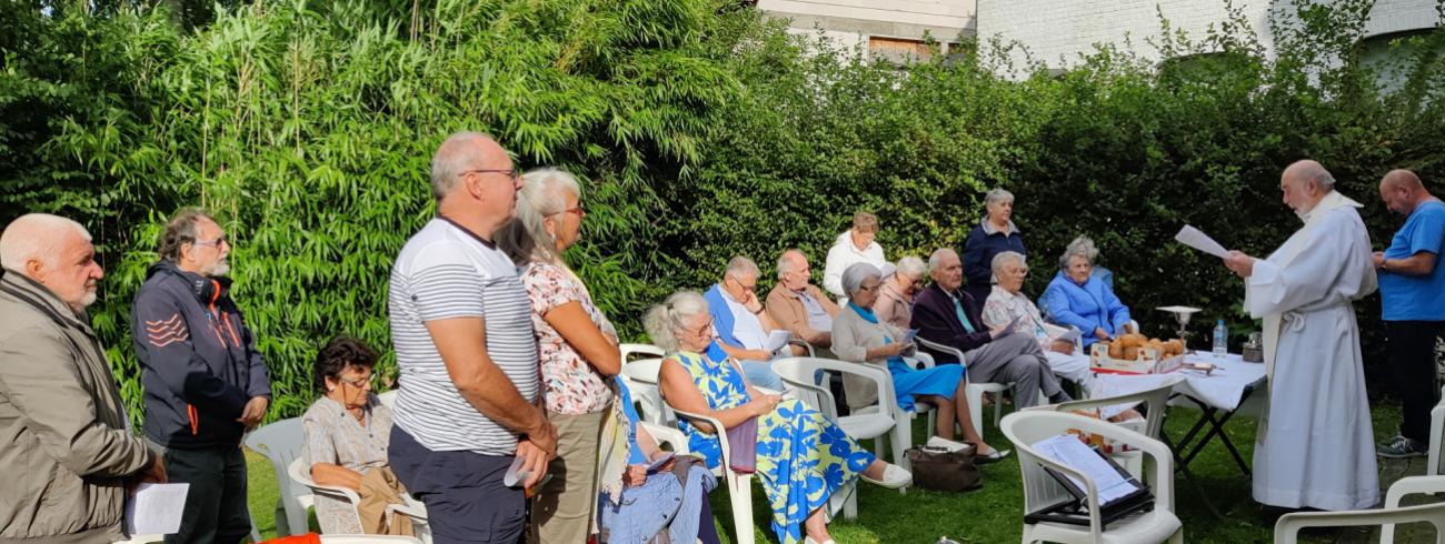 De Amanduskapel, een heilige plaats. (Erembodegem, HopParochie 2024) 