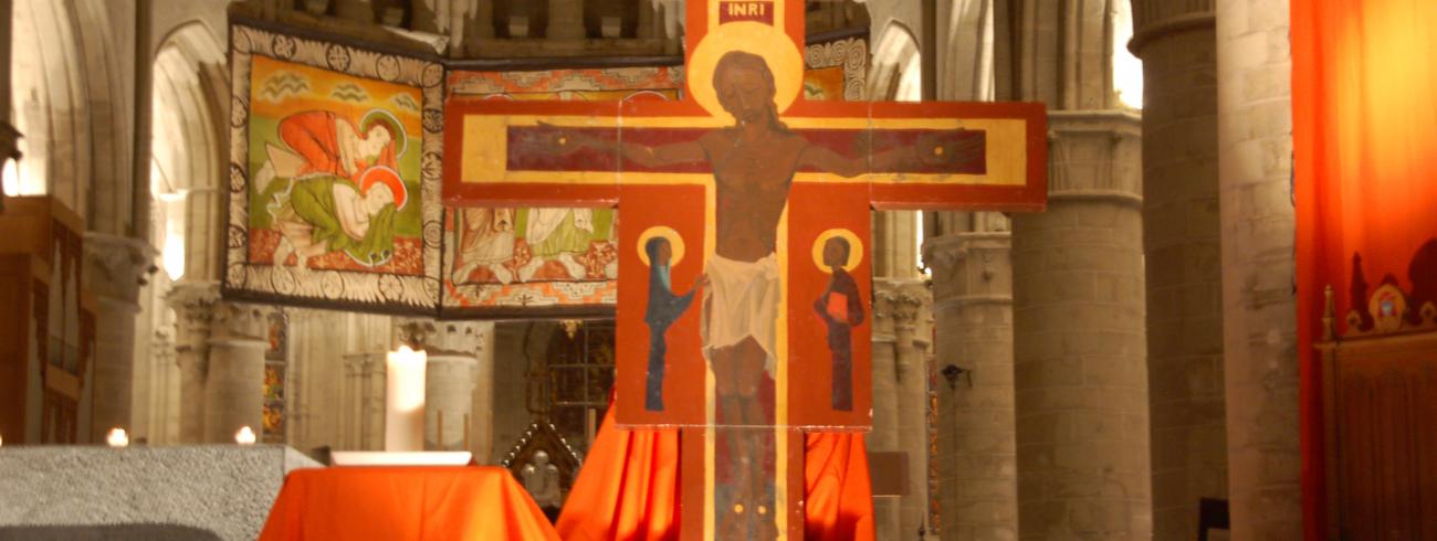 Gebedsviering van Taize in Brussel © Philippe Keulemans