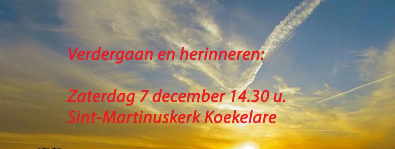Verdergaan en herinneren december 2024 
