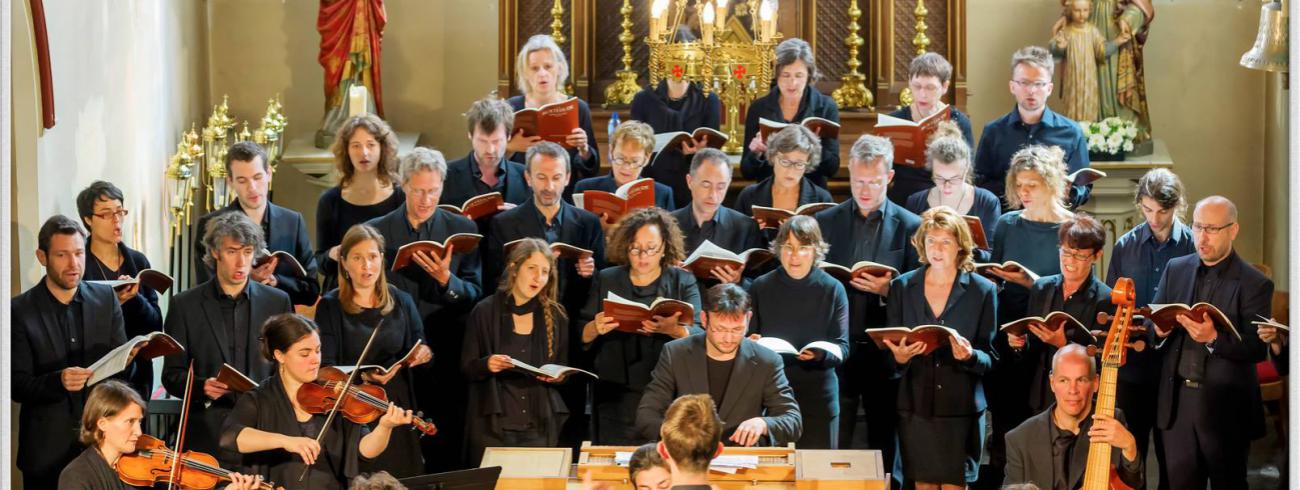 Vocaal ensemble Via Vocis in concert © Via Vocis