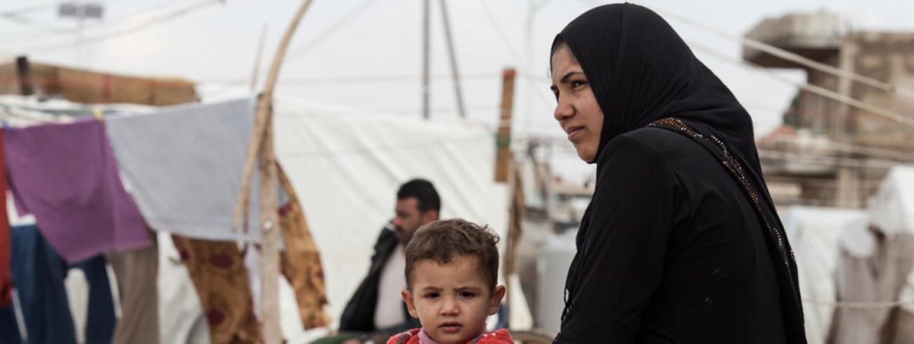 Syrische vluchtelingen © Caritas Zwitserland