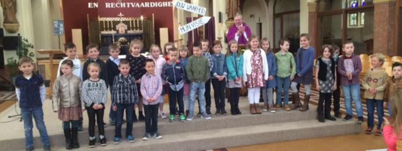 Naamopgave eerste communicantjes Lutselus en de Loep 