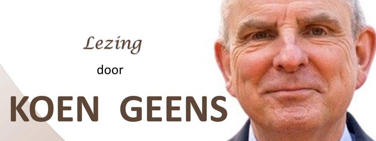 Lezing Koen Geens © Vredeskerkje Helen