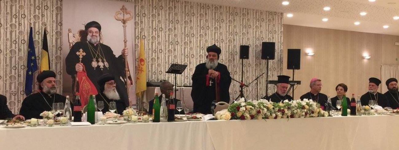 De ontmoeting met de religieuze leiders uit ons land © Syrisch-orthodoxe patriarchaat van Antiochië